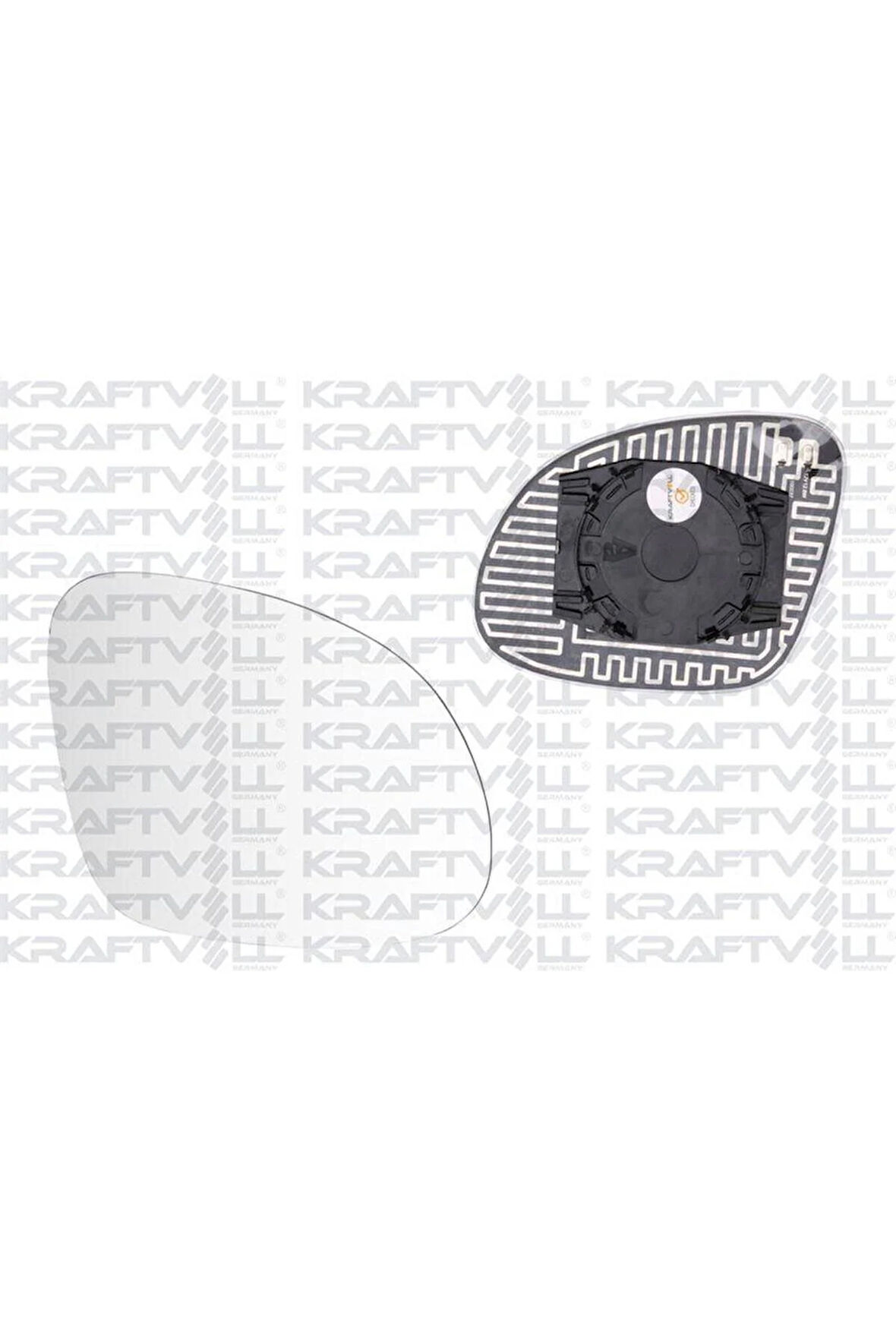 Dıs Dıkız Ayna Camı Sag Elektrıklı Isıtmalı Konvekslı Tıguan 07> - Sharan 10>