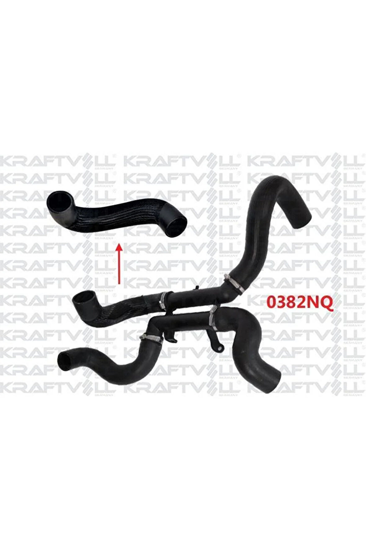 Turbo Hortum C5 Iıı Icın Turbo Sogutucu Borusuna Gıren (407 VE C5 II ICIN HAVA DOZORUNE GIREN) Dv6 (