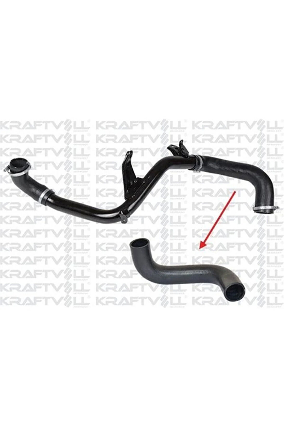 Turbo Intercoll Hortumu (Buyuk Metal Boru Harıc) Focus Iı Focus Iı C Max 1,6tdcı 90PS / 110PS 03>11