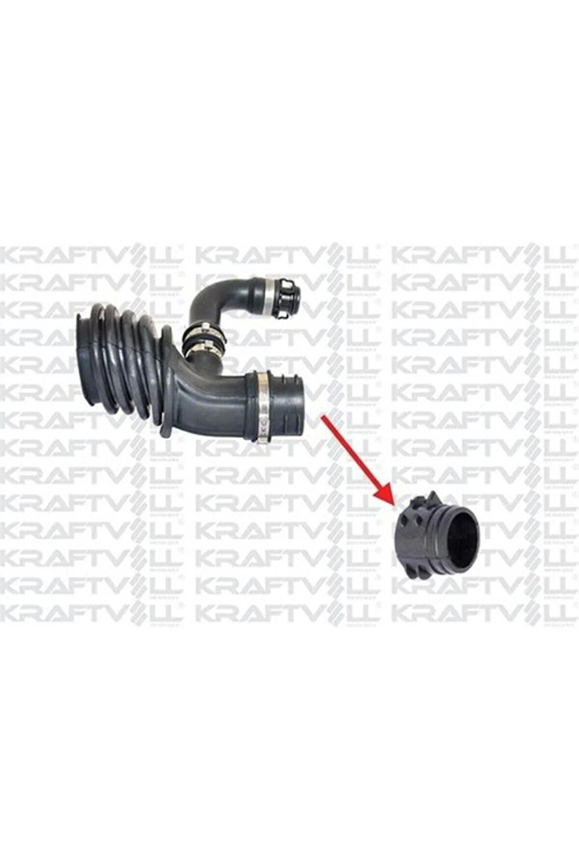 Hava Fıltre Hortumu Uc Borusu Ford Focus Iı / C Max I 1.6 Tdcı 06>11 Volvo S40 / V50 / C301.6 D. 04