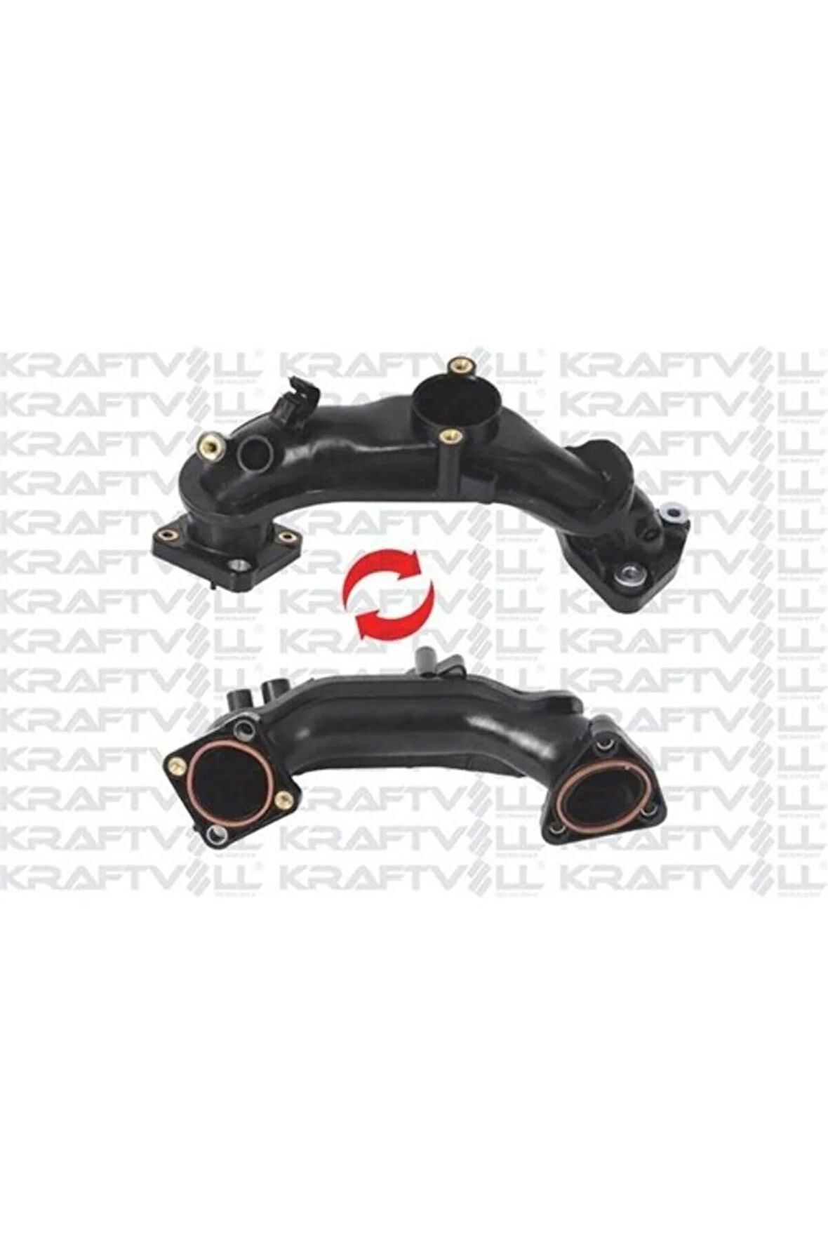 Emme Manıfold Gırıs Borusu Focus Iıı 11>peugeot 207 / 208 / 301 / 308 / 2008 / 508 1.6 Hdı Peugoet 3