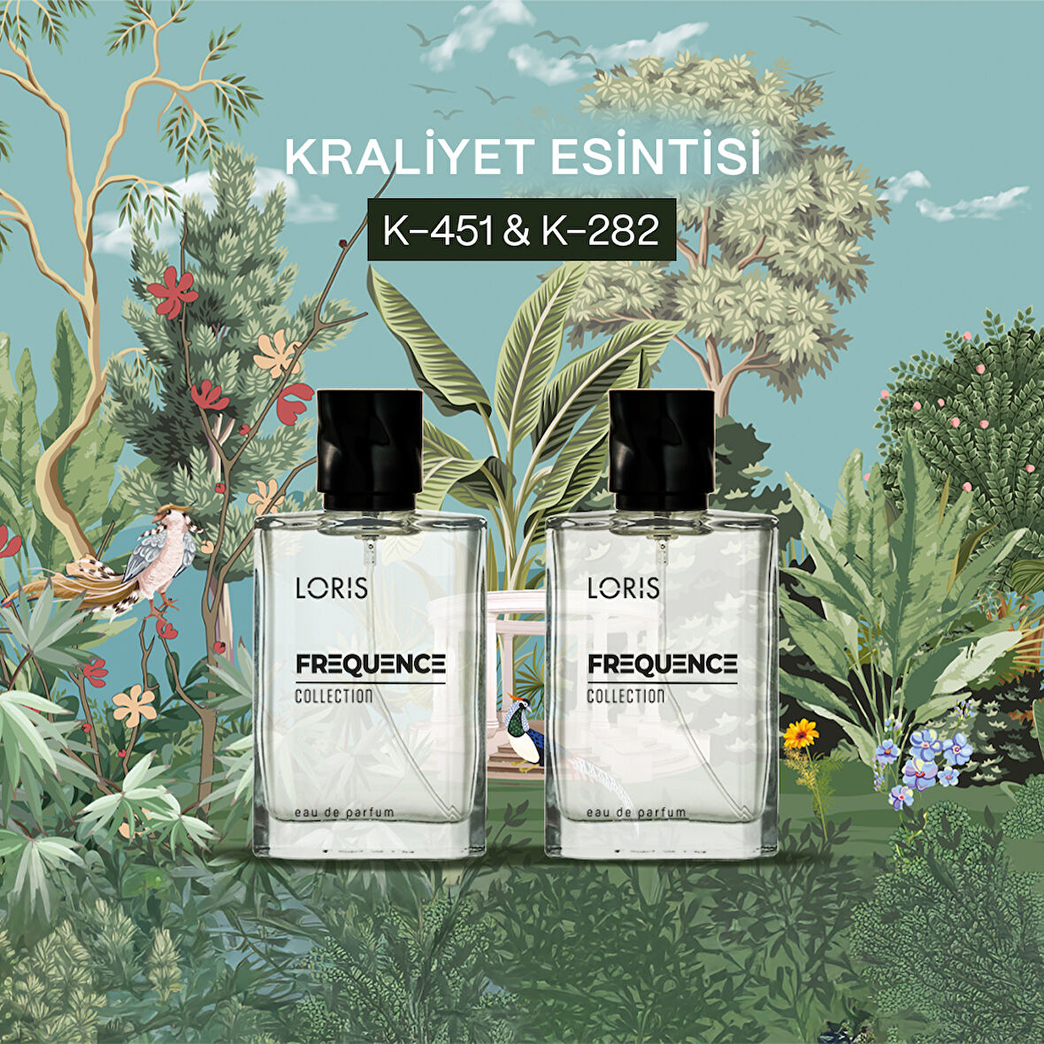 Kraliyet Esintisi | K-451 & K-282 Kadın Parfüm Seti