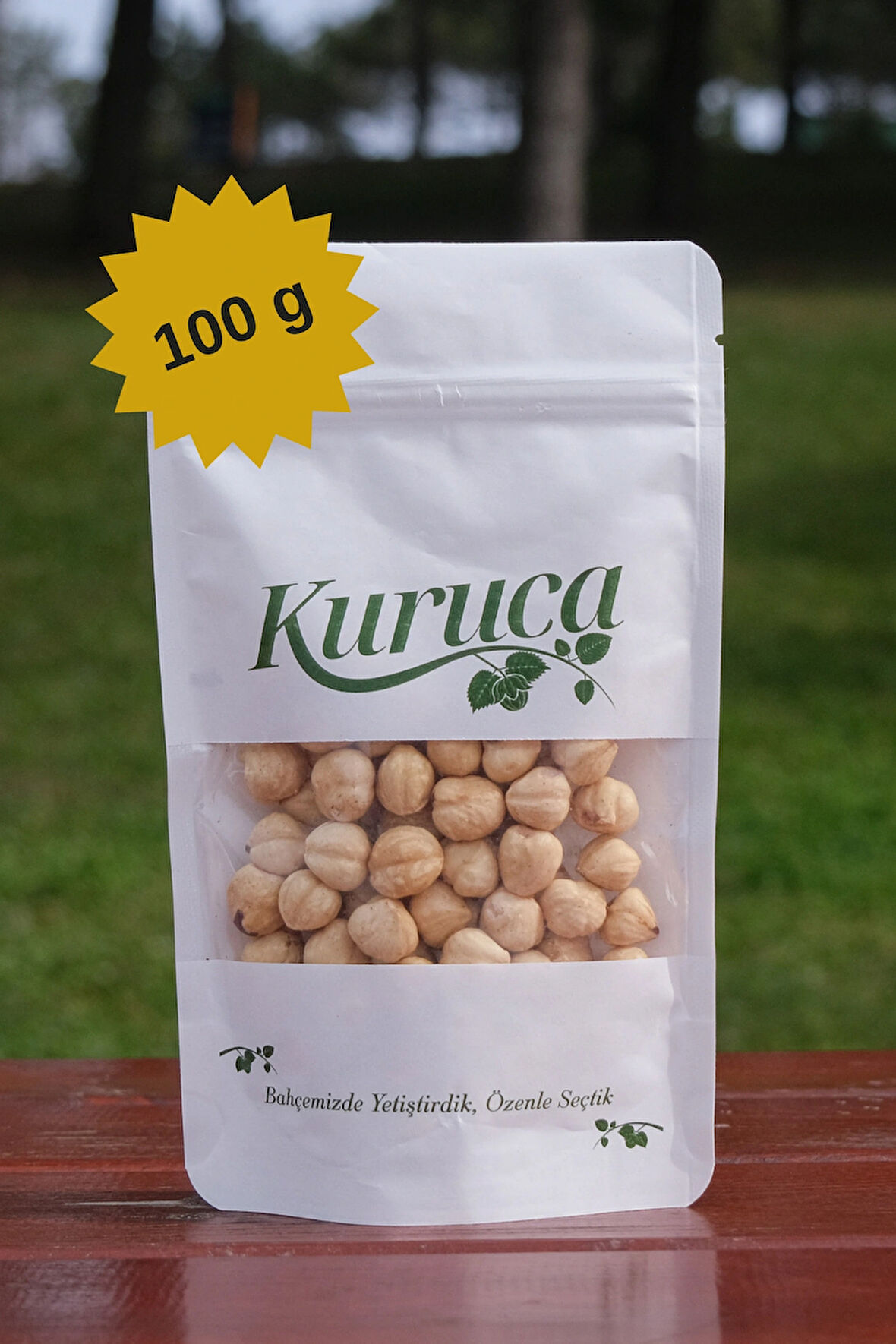 Kuruca Kavrulmuş Fındık 100 G | %100 Giresun Fındığı | Katkısız & Sağlıklı Atıştırmalık