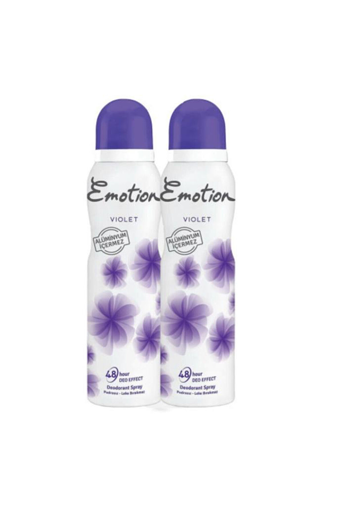 Emotion Violet Kadın Sprey Deodorant 150 ML x 2 Adet