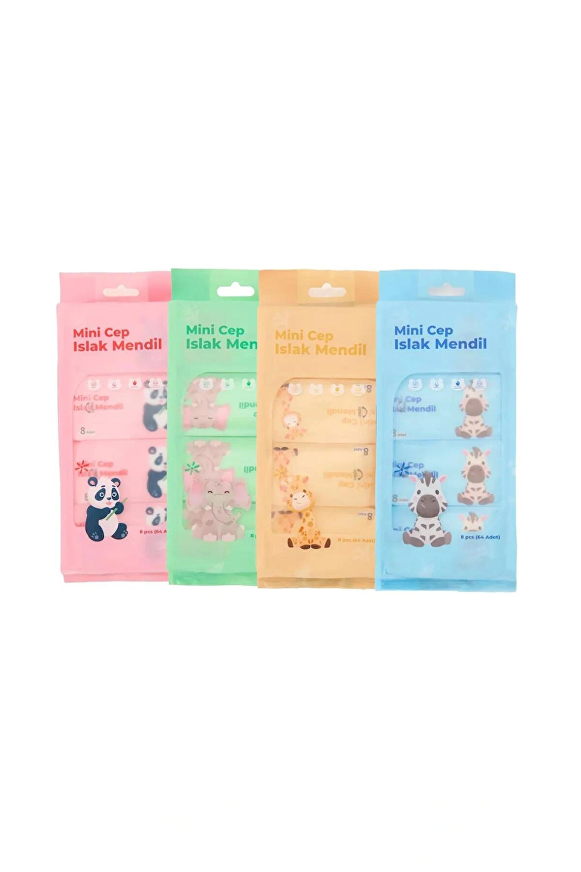 ÇIRACI GRUP Mini Islak Cep Mendil 1 Paket 8li