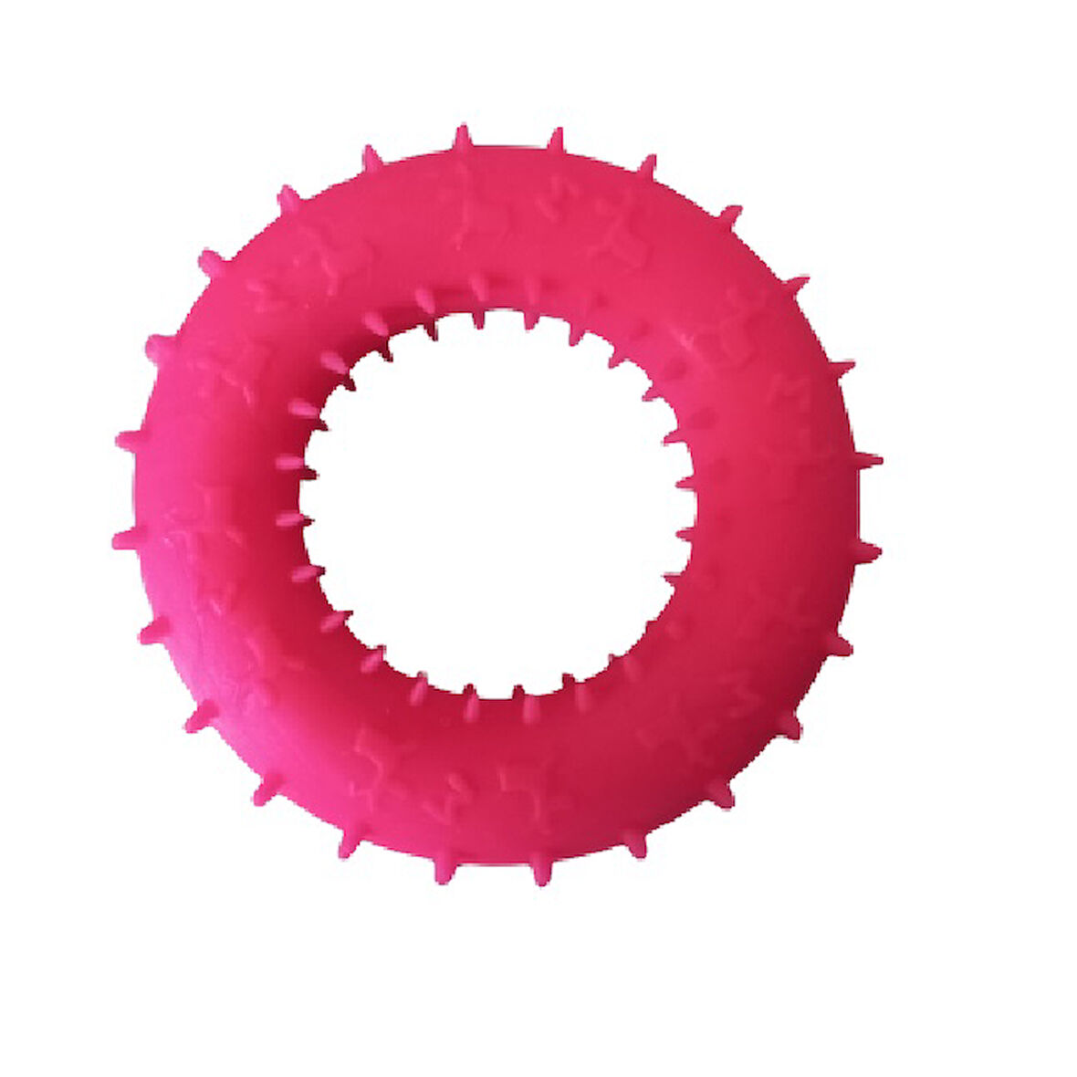 PLASTİK SİMİT KEMİK ( M ) 8,5 cm Pembe