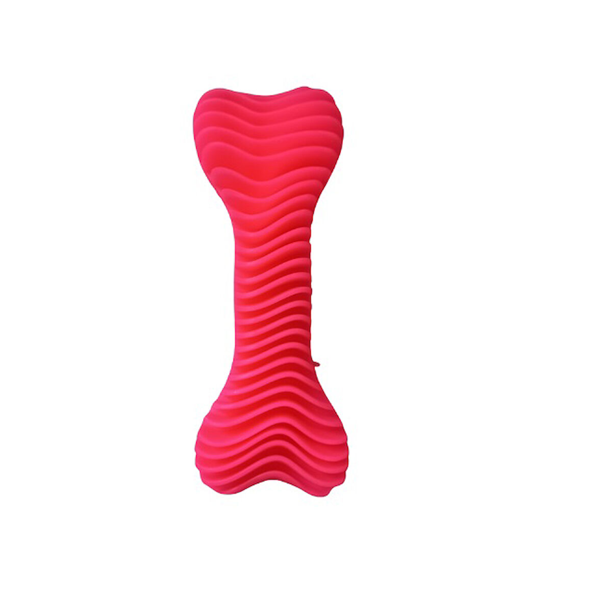 Plastik Tartar Giderici Küçük Kemik 16 Cm Pembe
