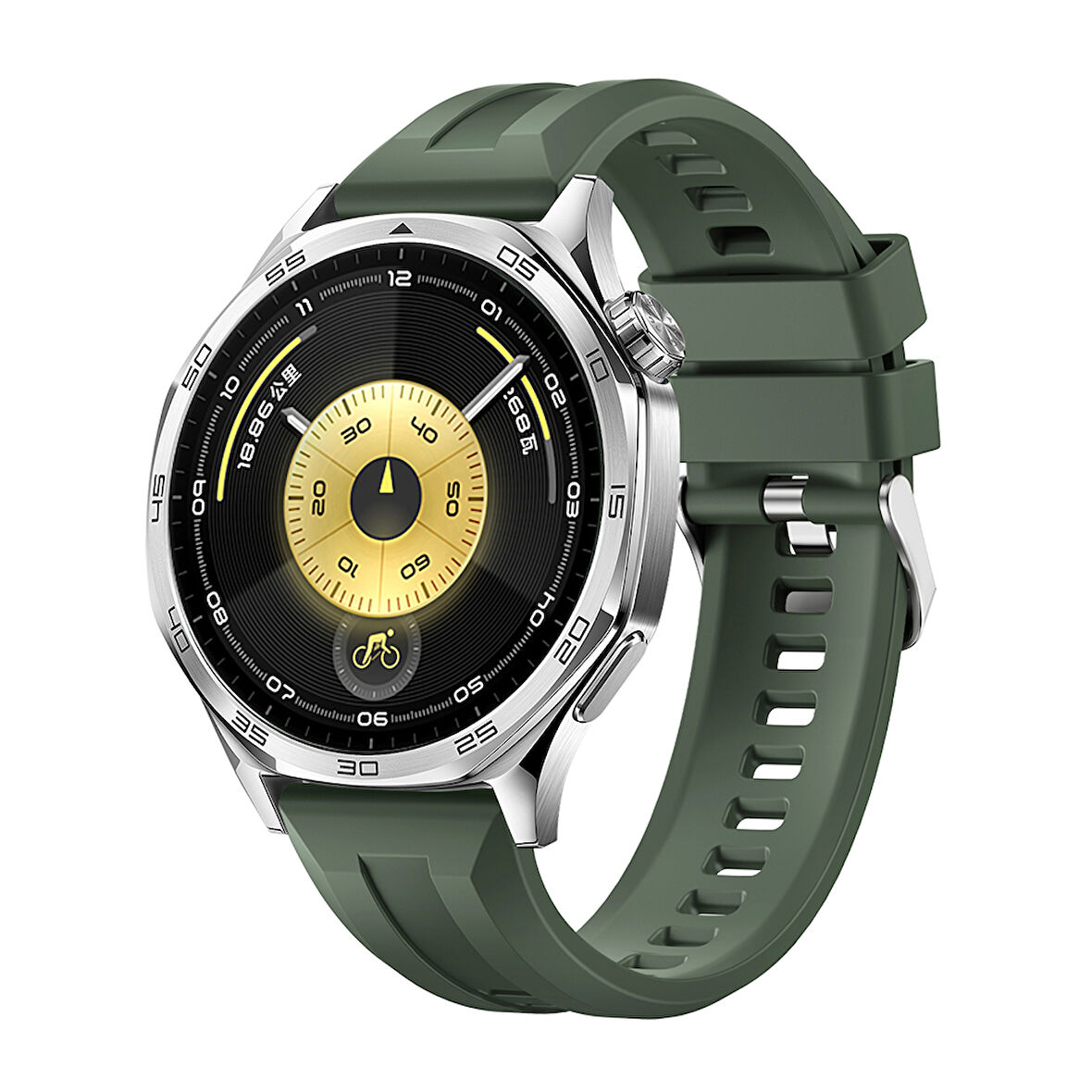 Samsung Galaxy Watch 46mm / Galaxy Watch 3 45mm / Gear S3 Uyumlu Kolay Tak-Çıkar Spor Silikon Kordon