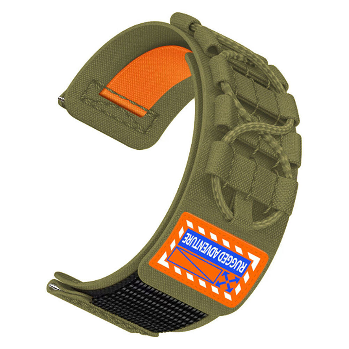 Samsung Galaxy Watch 6 40mm 44mm / Watch 5 40mm 44mm / Watch 5 Pro 45mm Uyumlu Kumaş Örgülü Kordon