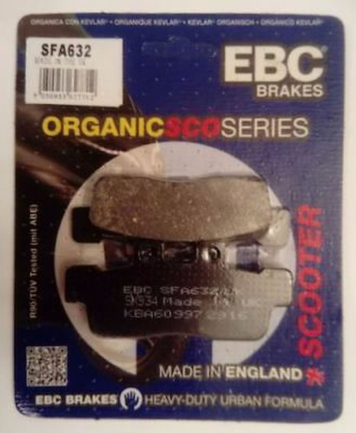 Ebc Sfa632 2007-2010 Yamaha Cygnus X Ön Fren Balatası