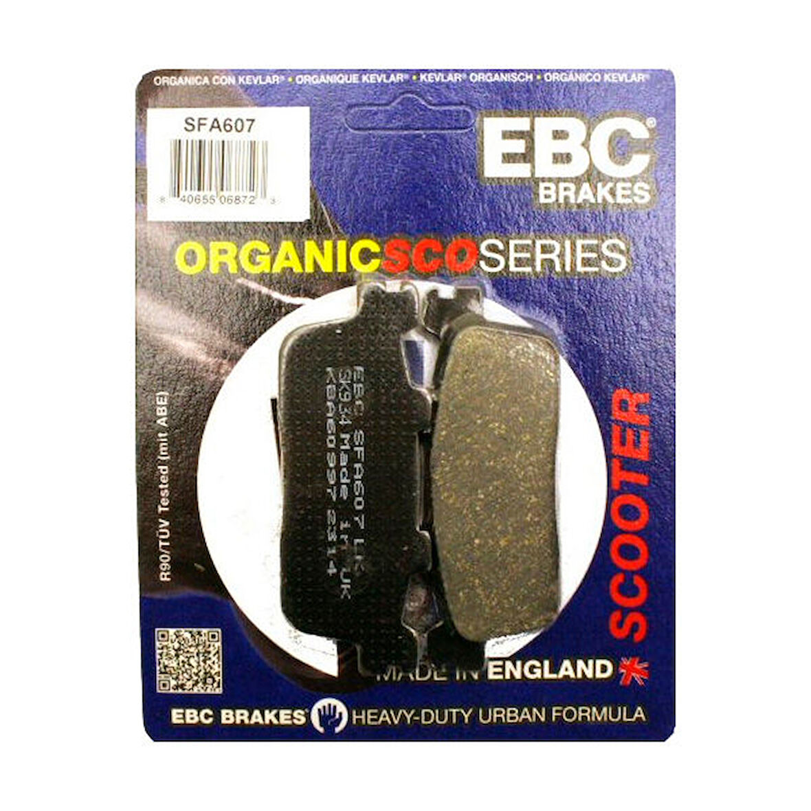 Ebc Sfa607 Yamaha Xmax 400 Tech Max Arka Fren Balata 2021