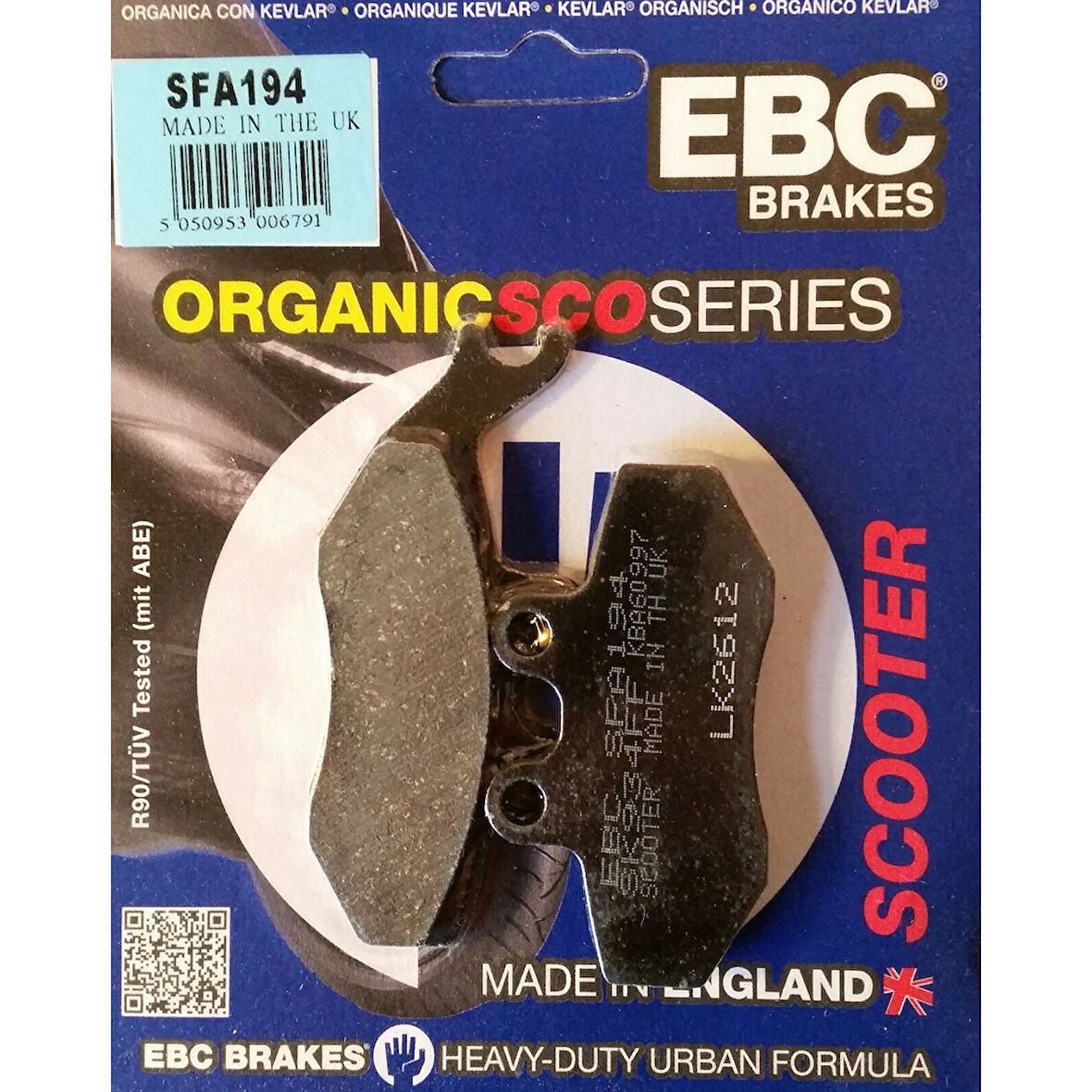 Ebc Peugeot Geopolis 250 Ön Fren Balatası  SFA194 (AJP KALİPER)