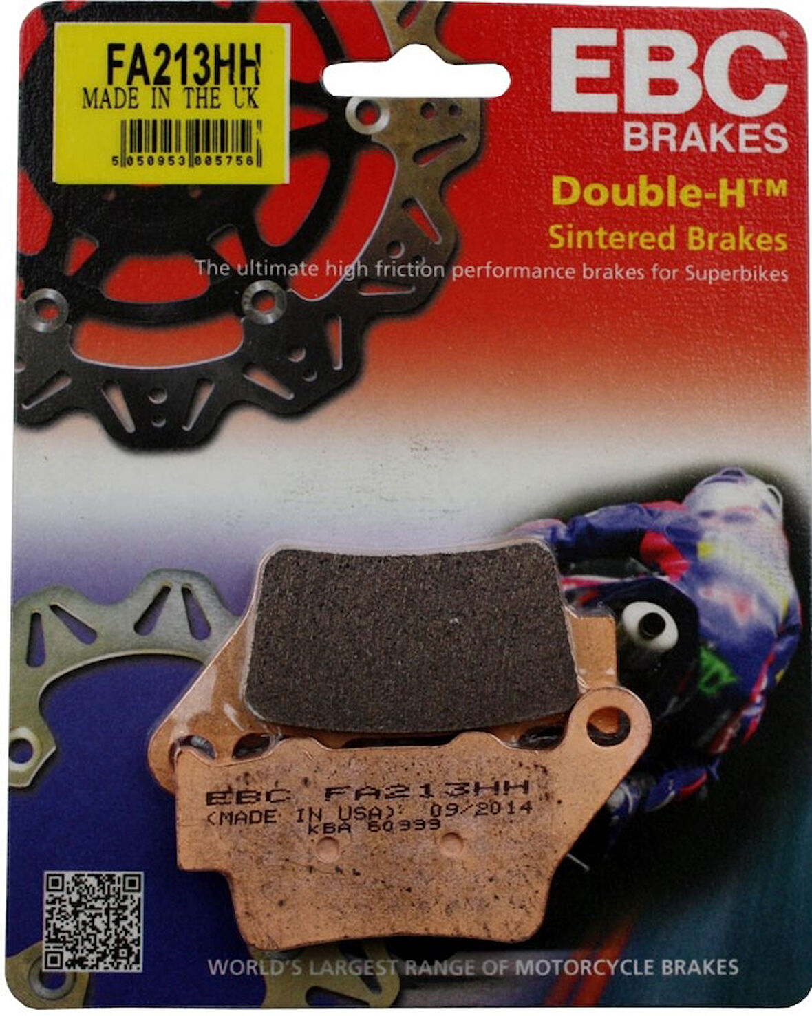 Yamaha Xt 660 X Arka Fren Balatası Ebc Fa213Hh Sinterli Balata N11.6432