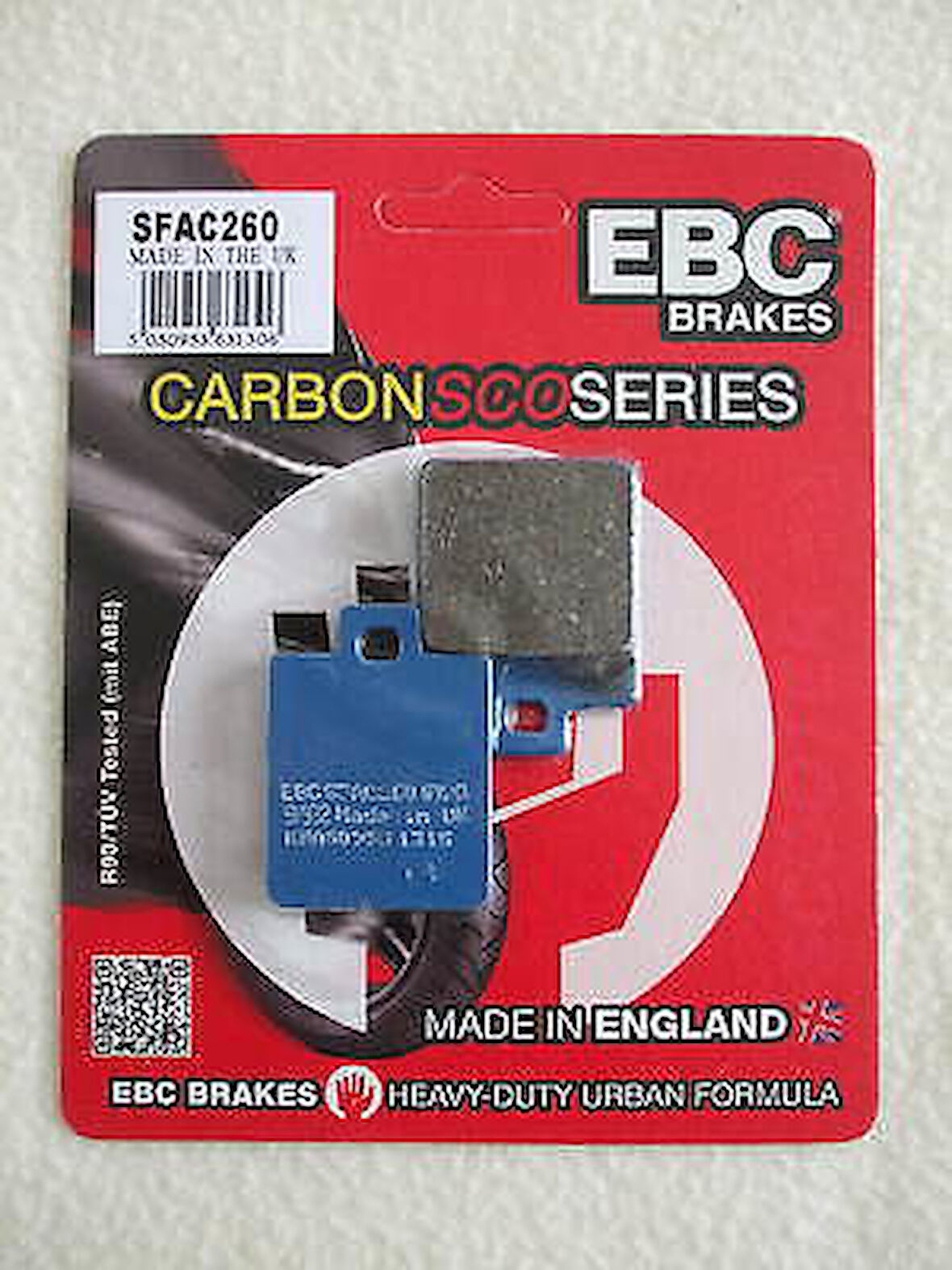 Sym Symphony Sr 125 Arka Fren Balatası Ebc Sfac260 Karbon Balata