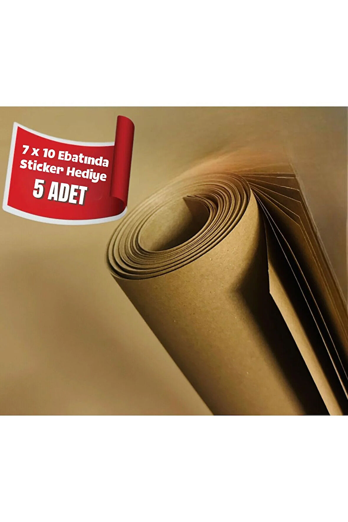 Kraft Kağıt 100x100 cm 90gr 5 Adet Ambalaj, Paketleme, Hediye ve Çeyiz Sarma, Taşıma, Taşınma