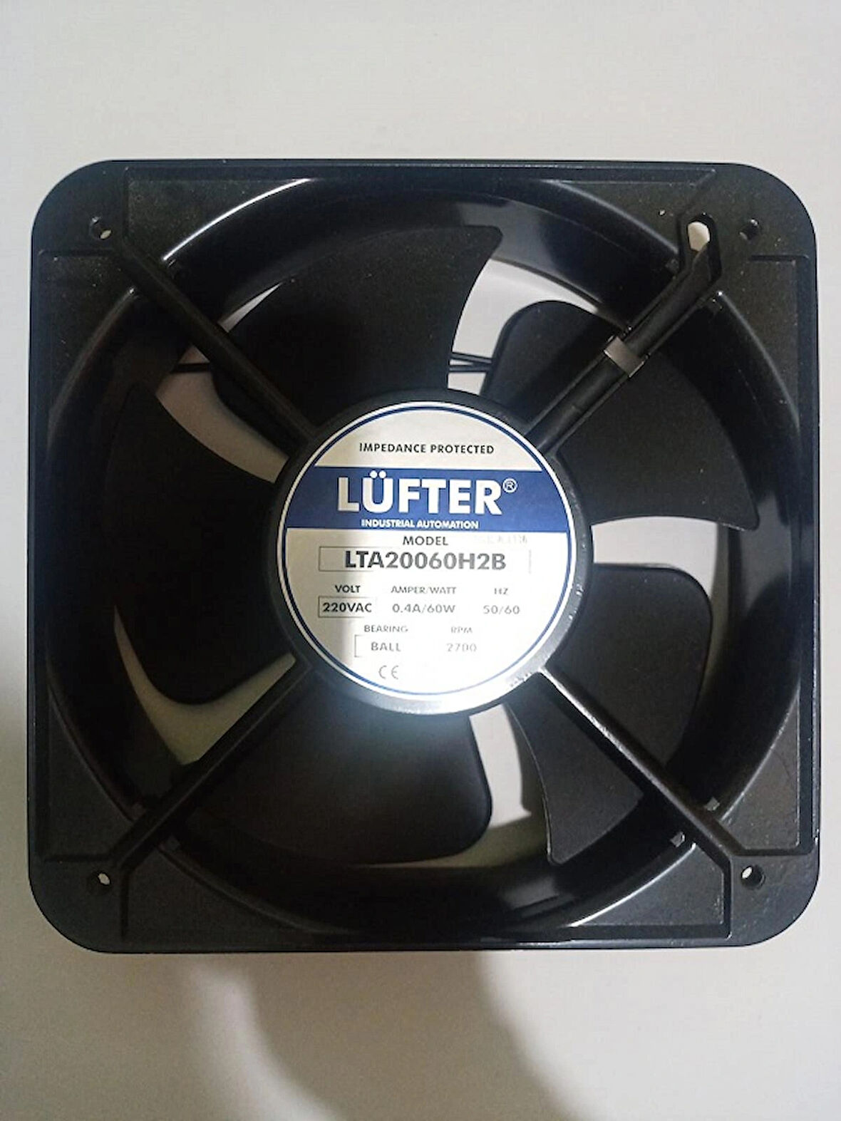 LÜFTER LTA 15051H2B RULMANLI KARE FAN