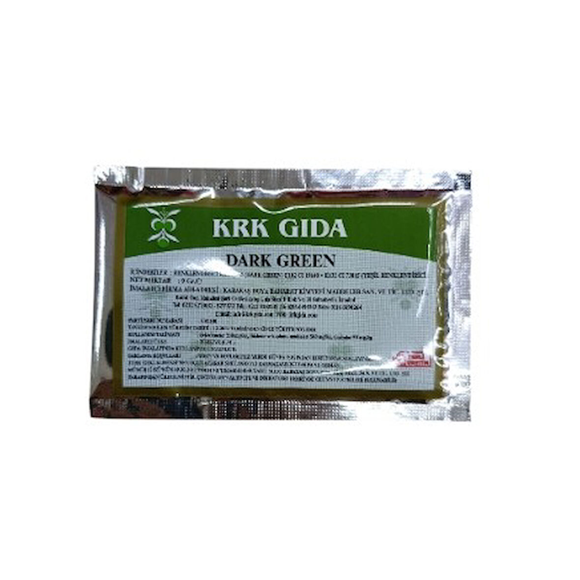 Gıda Boyası Toz Yeşil 9 Gr
