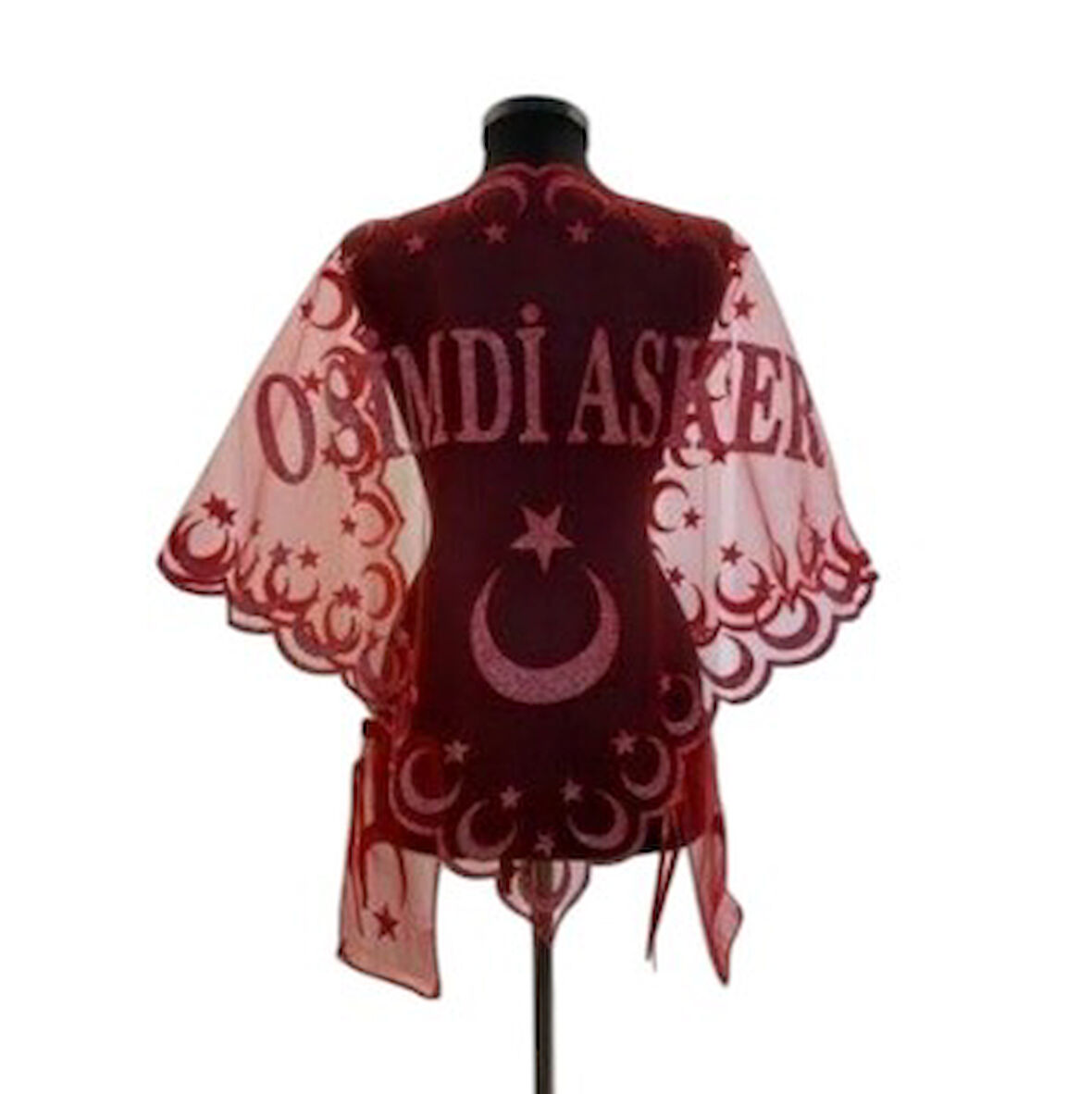 O Şimdi Asker Kadife Kırmızı