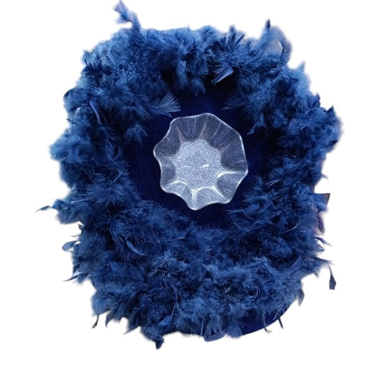 Kına Sepet Tepsi Takımı Lacivert Otrişli