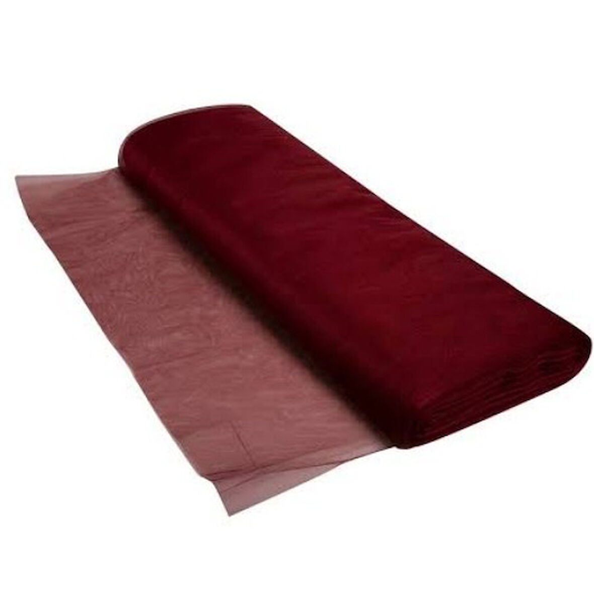 Kristal Tül Bordo 50 Mt