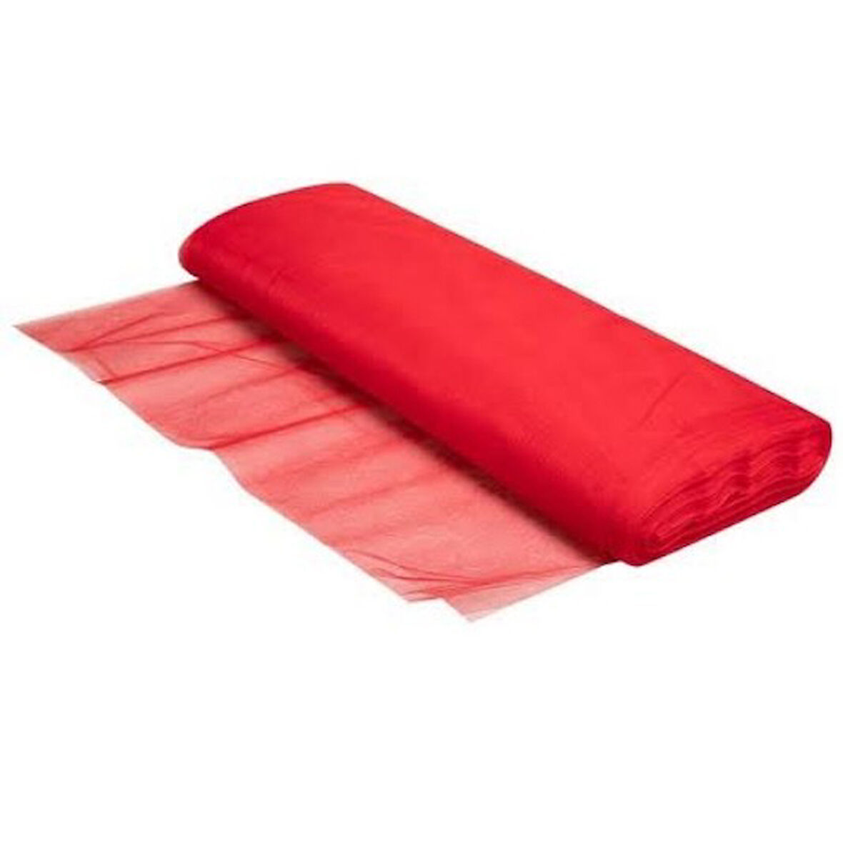 Kristal Tül Kırmızı 50 Mt