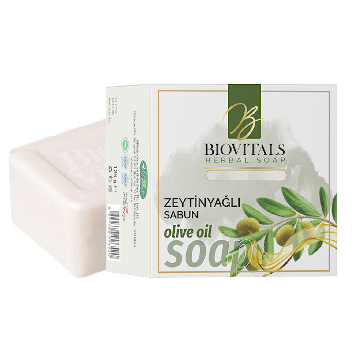 Zeytin Yağlı Sabun 125 Gr