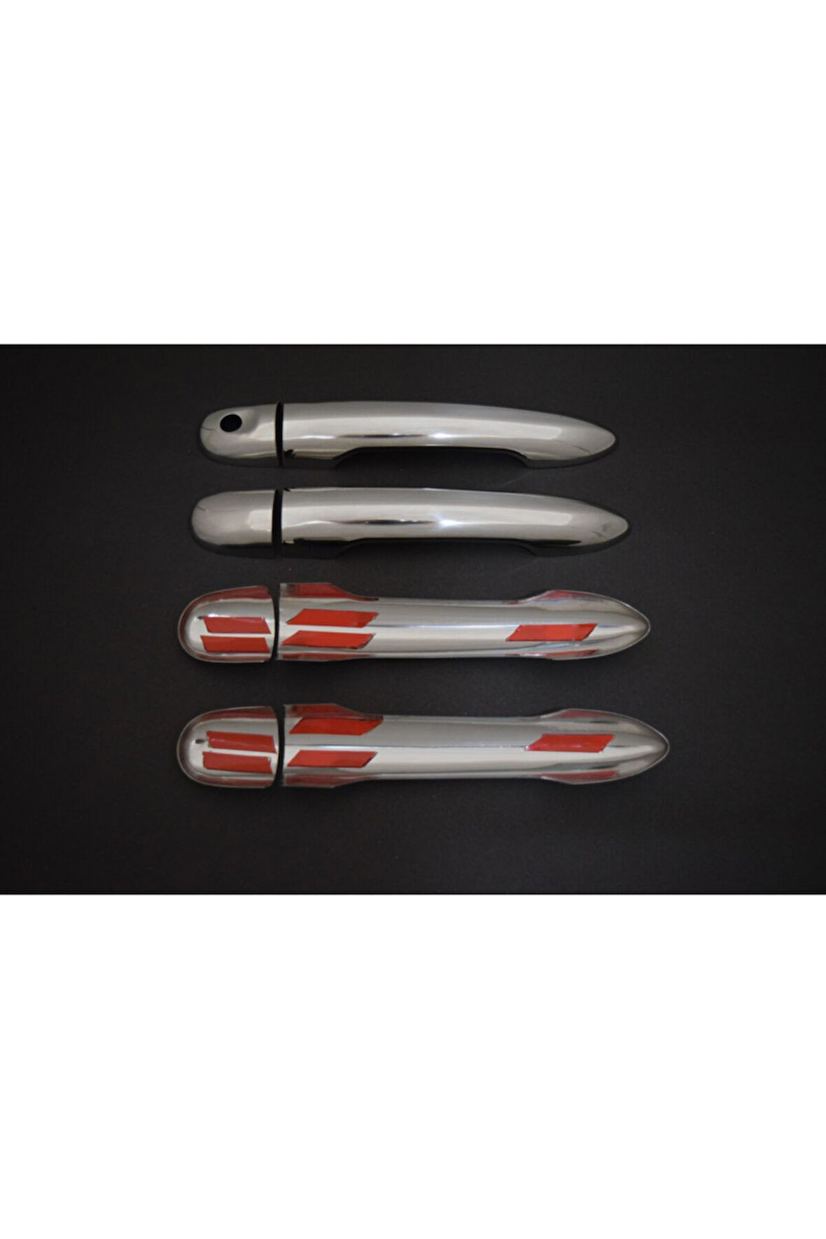 Renault Kangoo Krom Kapı Kolu 2008 Sonrası 4 Kapı Paslanmaz Çelik