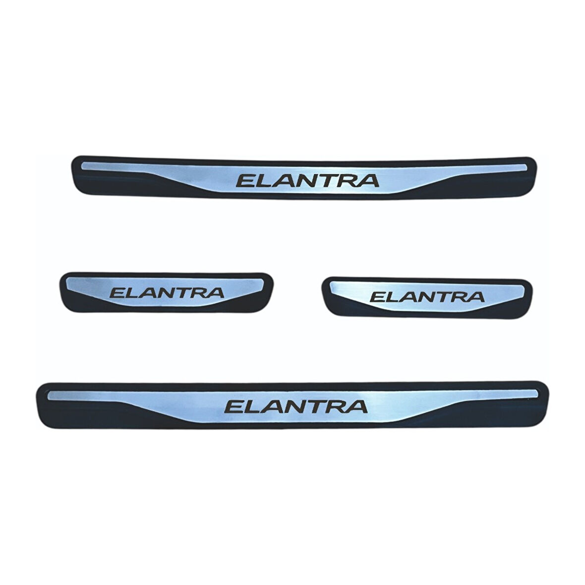 Elantra Kapı Eşiği New Krom Kapı Eşiği 4 Parça Paslanmaz Çelik