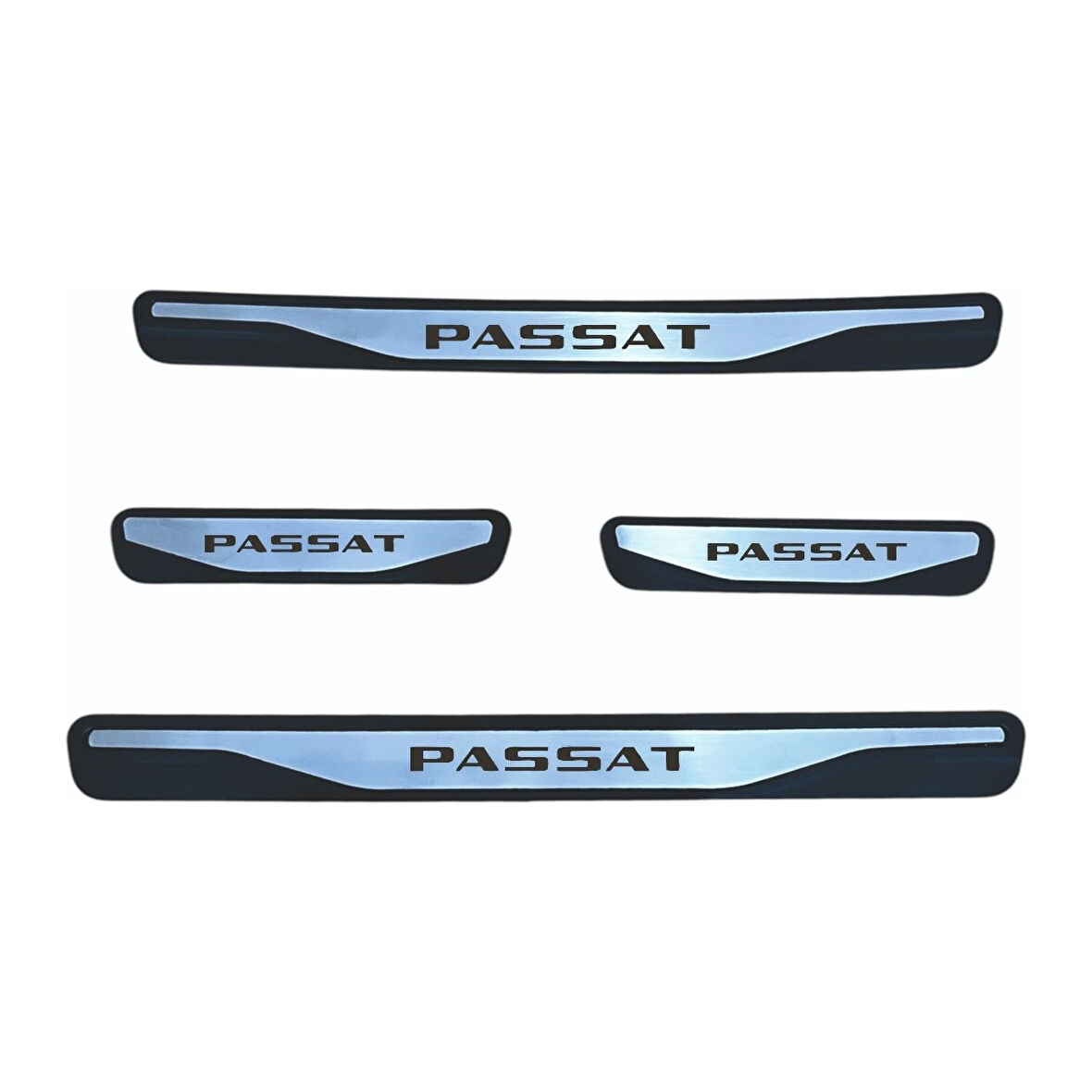 Passat B8,5 Kapı Eşiği 2019 ve Üzeri New Krom Kapı Eşiği 4 Parça Paslanmaz Çelik