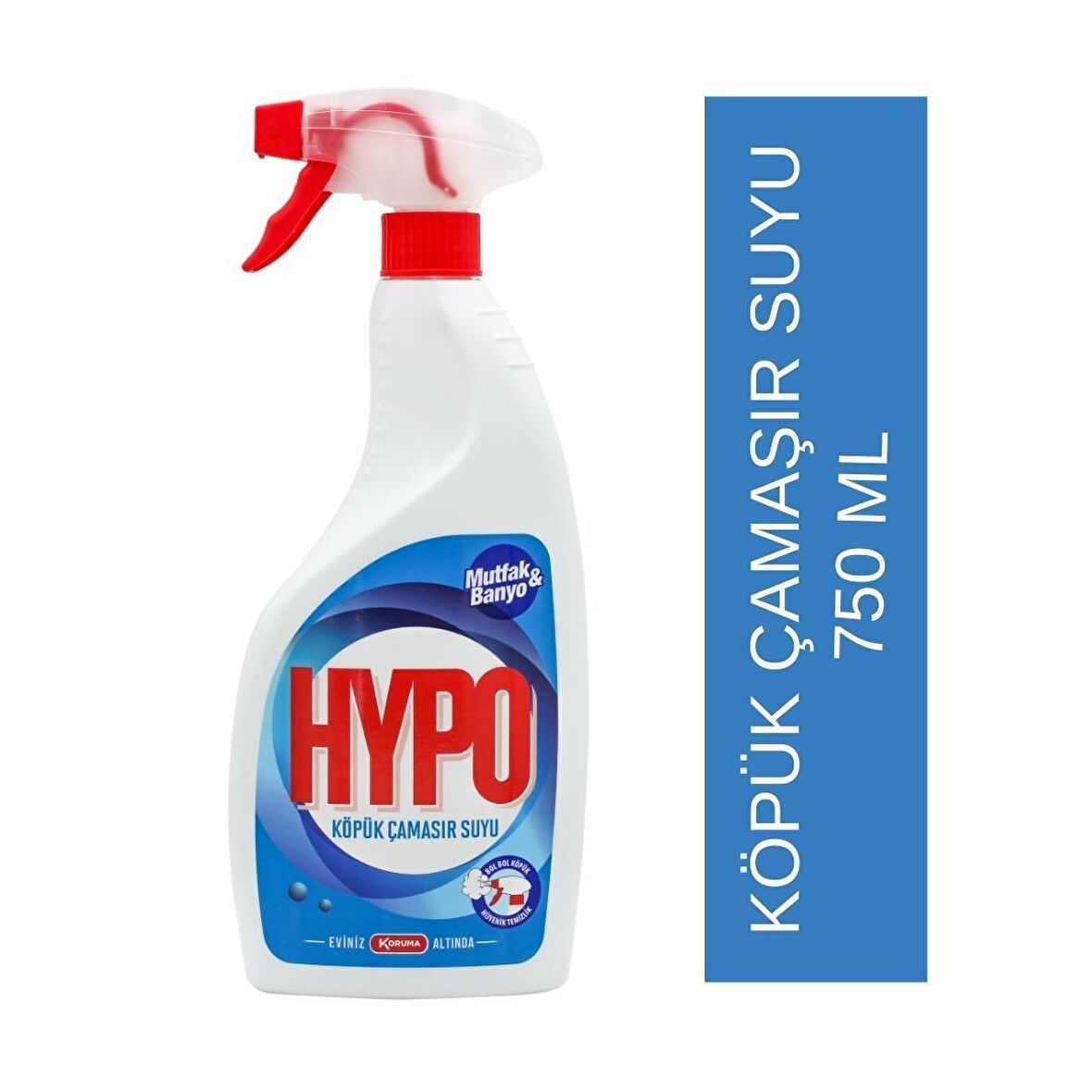 Hypo Normal Köpük Çamaşır Suyu 750 ml