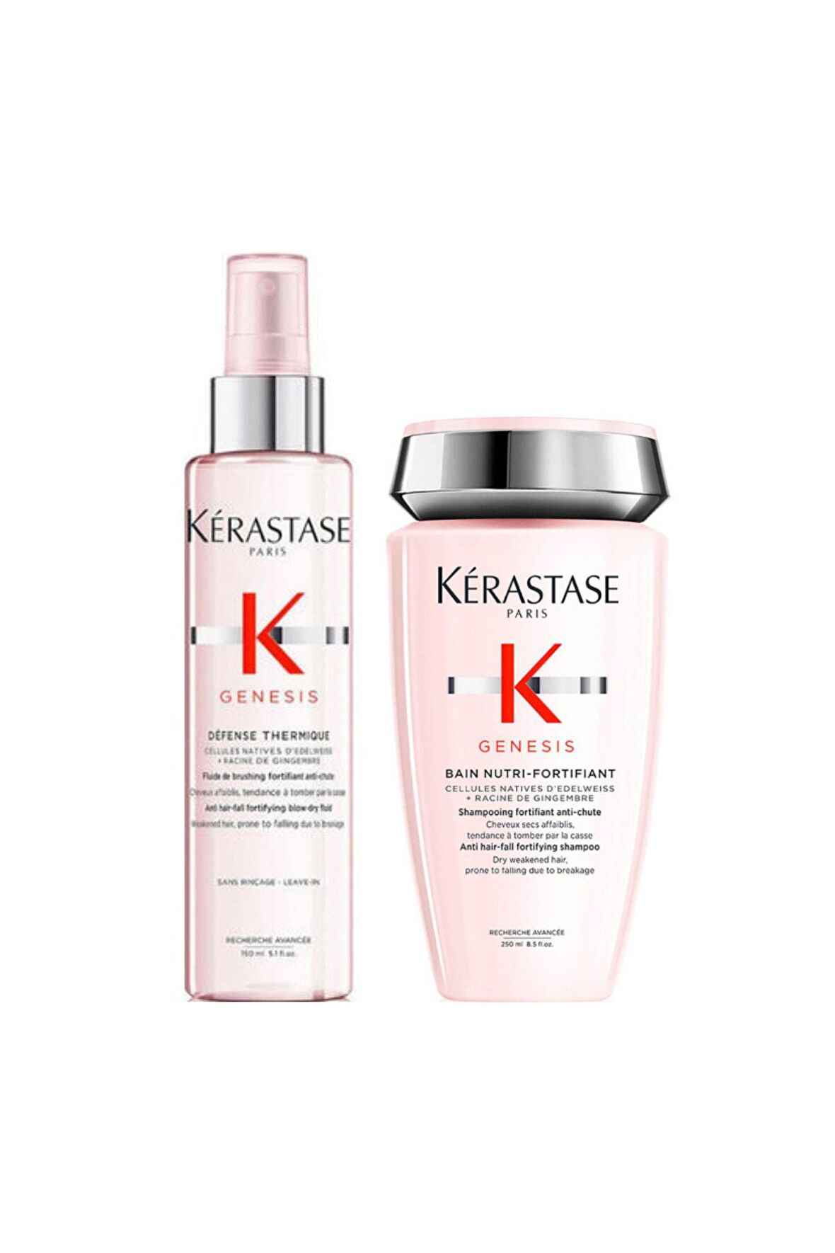 Genesis Defense Thermique Sprey 150ml + Bain Nutri-fortifiant Şampuan 250ml