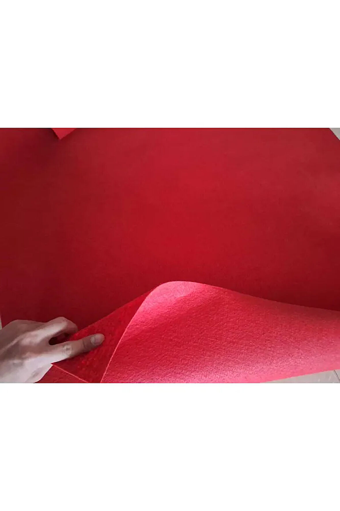 RENGİ KIRMIZI HALIFLEKS 1 X 8 METRE UCUZ RİP HALIFLEKX FUAR HALISI RİP HALI