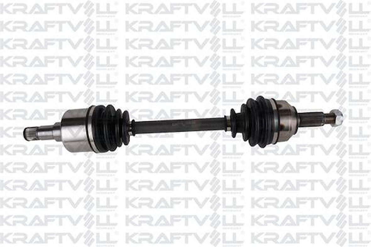Kraftvoll 1010300 Aks Sol Komple Mondeo III 1.8 16V 2.0 16V 2.0Tdcı 2.5 V6 16V 00>07 (Diş Freze 27. İç Freze 26. Uzunluk 627.5Mm. Conta Capı 57Mm)