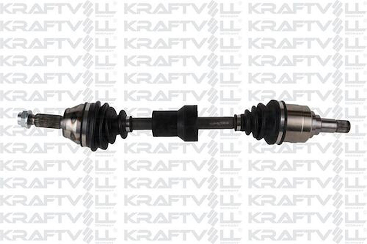 Kraftvoll 1010303 Ön Aks Sol Komple Escort V Vı 1.4-1.6 Hcs 1.8 16V 1.8D 90>95 (Diş Freze 25. Teker Tarafı İç Freze 23. Conta Capı 56.5. Uzunluk 608Mm)