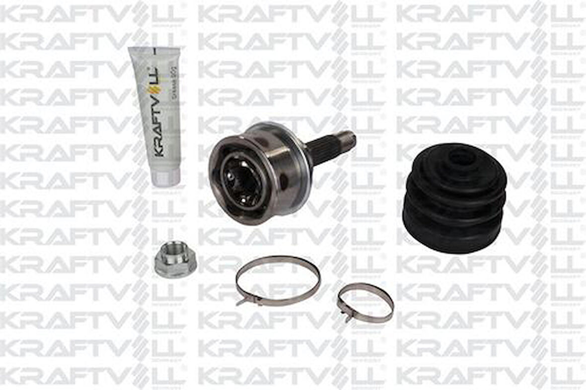 Kraftvoll 1020135 Aks Kafası Dış Ranger 02>06 Mazda B2500 02>06 4×4 Awd Abs Sız Conta Capı Mm 61 Tekerlek Tarafı