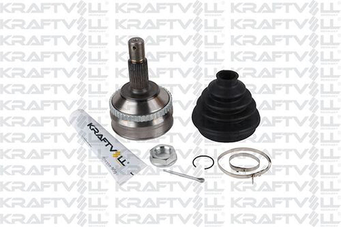 Kraftvoll 1020220 Aks Kafası Jumpy Scudo Expert P806 Evasıon (Tekerlek Tarafı Dış Freze 27 Dıs. Tekerlek Tarafı İç Freze 39 Dıs. Conta Capı 59Mm. Uzunluk 145Mm) Xud9Te 1.9Td Abslı 48 Dış < 1