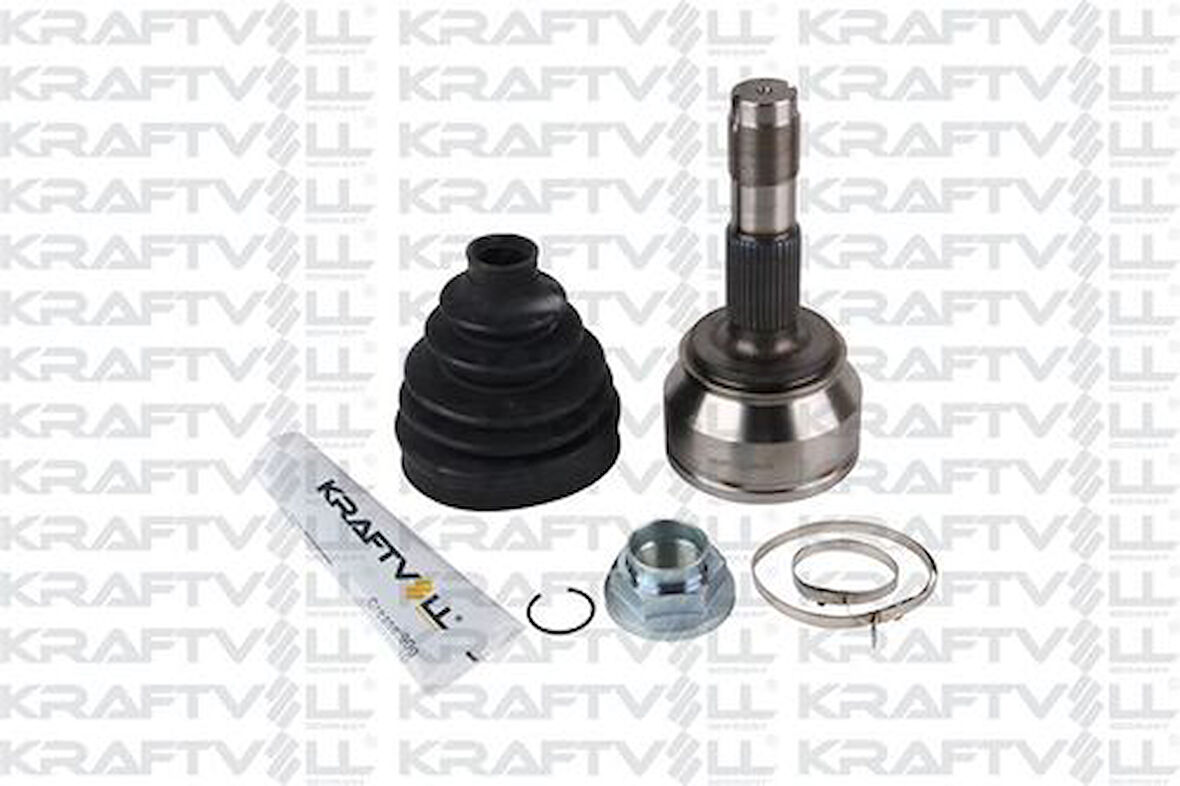 Kraftvoll 1020223 Aks Kafası Dış Boxer III Jumper III 2.2Hdı 100Ps Ducato III 2.2Jtd 100Ps (Ic Freze 27 Dış Freze 35 Conta Capı 71.5Mm Uzunluk)
