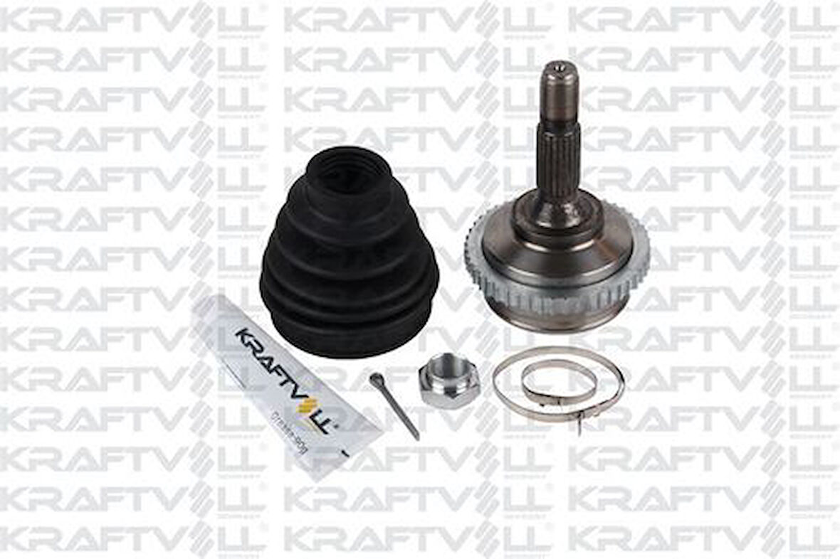 Kraftvoll 1020252 Aks Kafa Tamir Takımı P206 (Tekerlek Tarafı Dış Freze 21 Dıs. Tekerlek Tarafı İç Freze 22 Dıs. Conta Capı 48Mm. Uzunluk 141.5Mm) Dv4Td (1.4 Hdı) Tu3Jp Et3J4 (1.4 8V 16V) Abslı 48 Dış 98>
