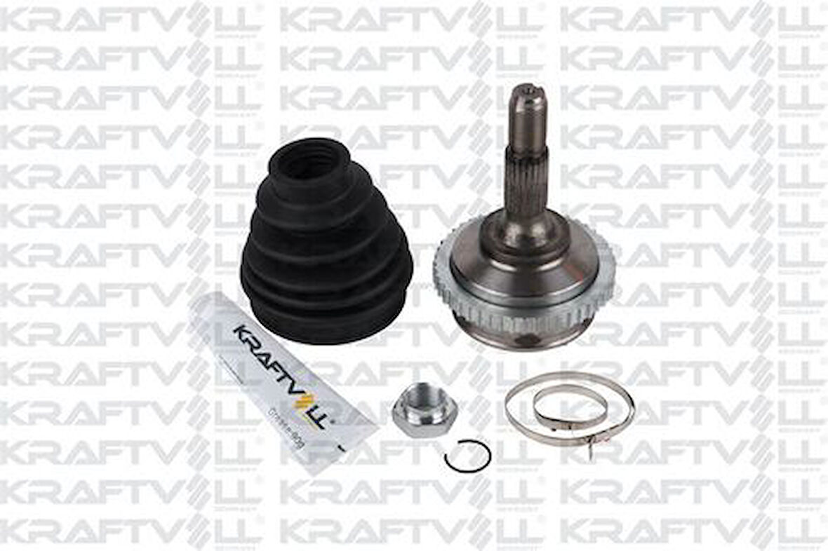 Kraftvoll 1020253 Aks Kafa Tamir Takımı P206 (Tekerlek Tarafı Dış Freze 21 Dıs. Tekerlek Tarafı İç Freze 22 Dıs. Conta Capı 48Mm. Uzunluk 141.5Mm) Dv4Td (1.4 Hdı) Tu3Jp Et3J4 (1.4 8V 16V) Abslı 48 Dış 98>