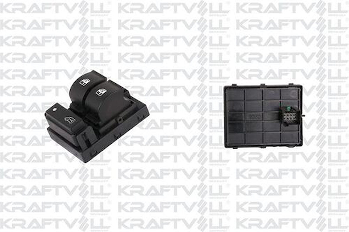 Kraftvoll 04050130 Cam Açma Anahtarı Sol Boxer III Jumper III Ducato III 06-Çiftli Çerçevesiz 735487419