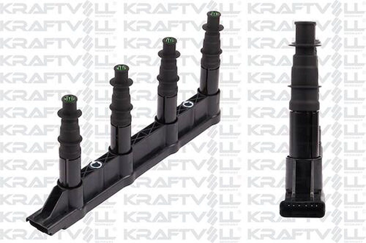 Kraftvoll 05020095 Ateşleme Bobini 206 207 P307 P1007 C2 C3 C3 II C4 Et3J4 (1.4 16V) 03- KD8072