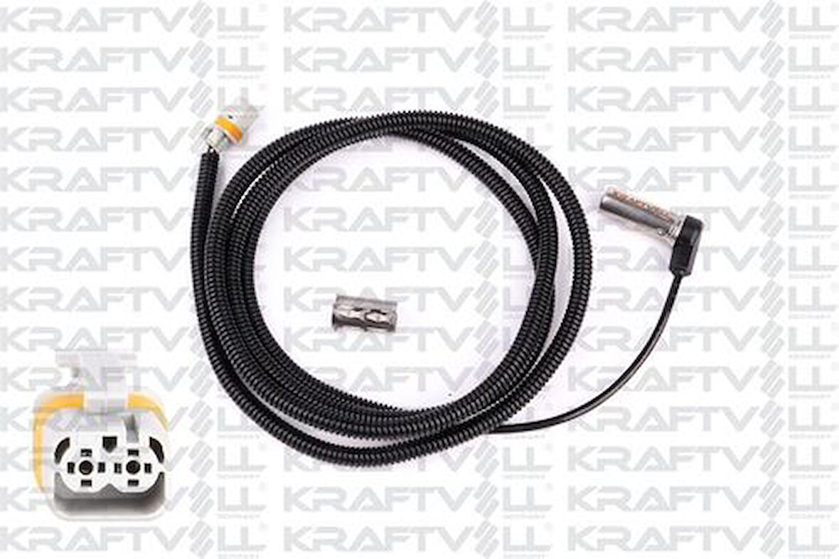 Kraftvoll 05090496 ABS Sensörü Kampana Tip (2000mm) A Tipi Gri Fıs (Spıral Korumalı) Man Truck Neoplan 4410321250