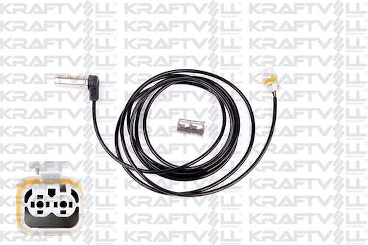 Kraftvoll 05090506 ABS Sensörü Ön Sol L Tip Uzun Kampana Tip A Tipi Gri Fıs MAN TGA 00-TGX-Tgs 07-2870mm-2 Pin 81271206171