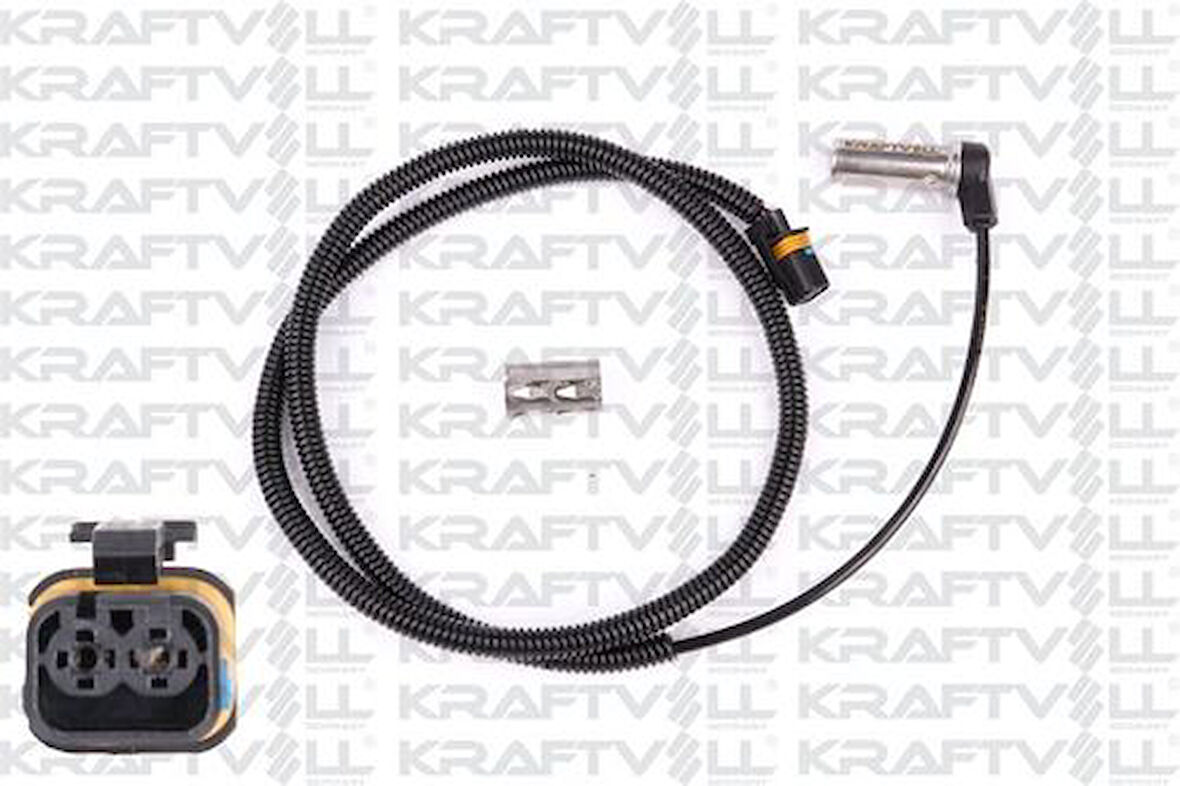Kraftvoll 05090633 ABS Sensörü Kampana Tip (1100mm) (B Tipi Gri Fıs) (Spıral Korumalı) Man Truck 81271206202