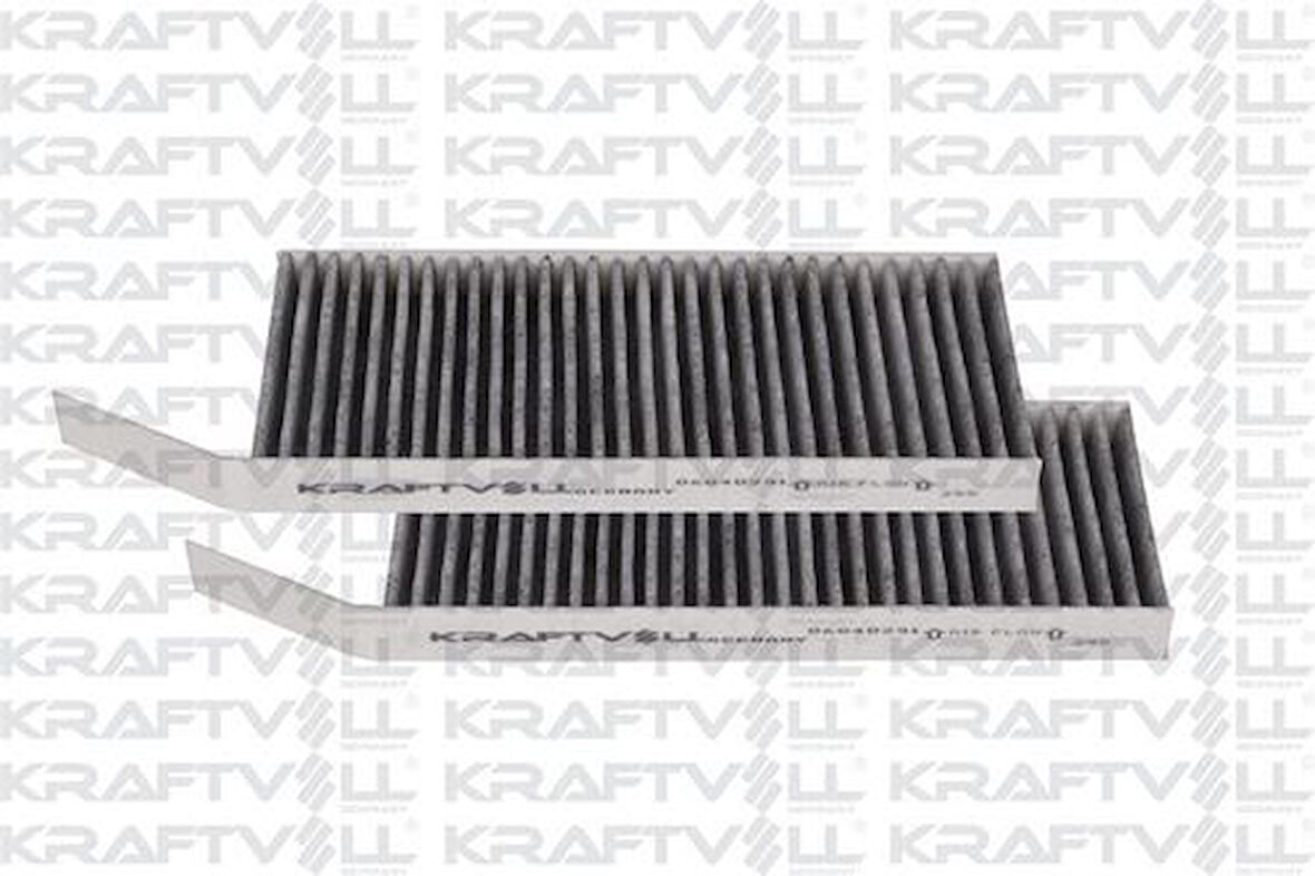 Kraftvoll 06040291 Polen Filtresi Kangoo II 08-Master III IV 10-Movano B 10-İkili Karbonlu 7701209837