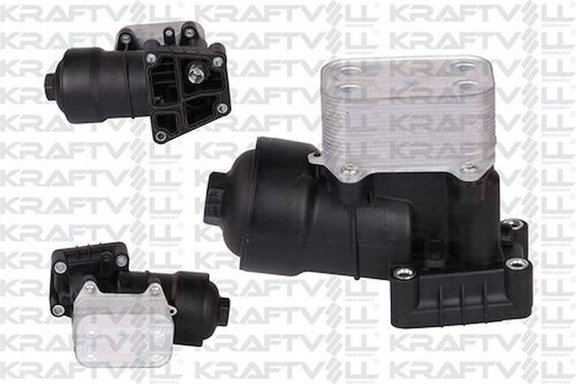 Kraftvoll 8090028 Yağ Filtre & Kütüğü & Contaları & Sogutucu Komple Cayc A1 A3 A4 Caddy Fabıa Golf Octavıa Passat 1.6Tdı Amarok 2.0Tdı Caya Cayb Cayc Cayd Caye Ckra Clca Clcb Cffb