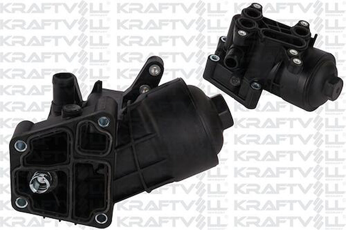 Kraftvoll 08090227 Yağ Filtre Kütüğü (Soğutucu Yok) 1.2 TDI Polo 10-Ibiza 09-15 Fabia 11-15 Roomster 11-14 03P115389
