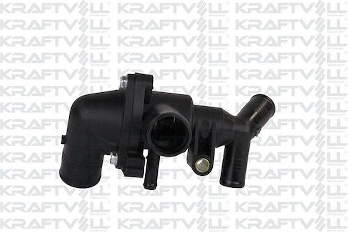 Kraftvoll 08100009 Termostat Komple Transit V347 2.4 TDCI 06-11 88C Arkadan İtişli 6C1Q8A586BD