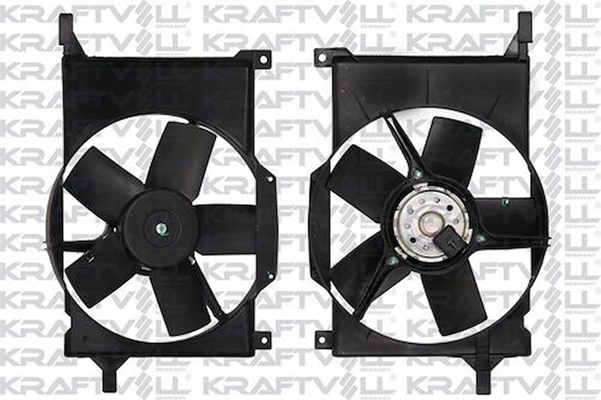Kraftvoll 08120036 Fan Motoru Davlumbazlı Opel Combo Corsa B Tigra 240W 300mm 90469469