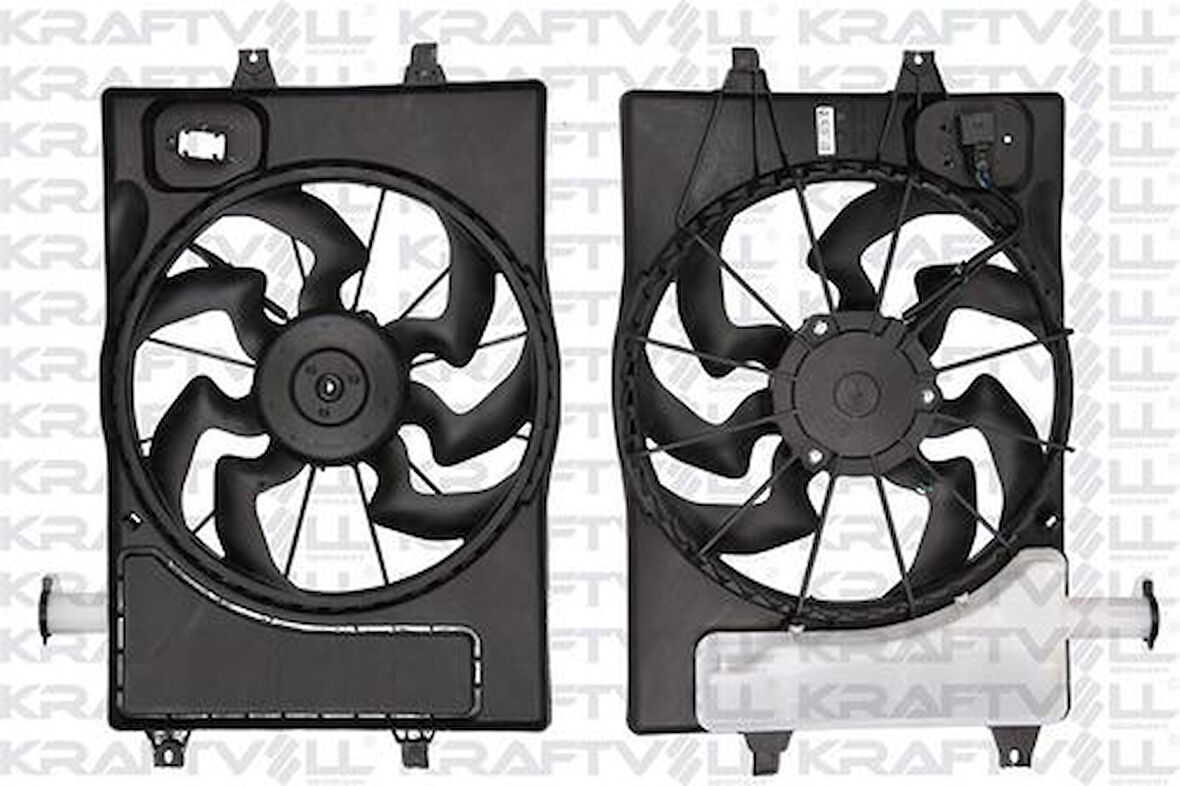 Kraftvoll 08120038 Radyatör Fanı Komple Hyundai Elantra 1.6 2016-6 İleri Vites 25380F2000